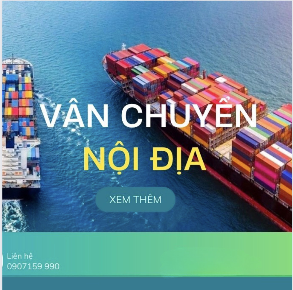 Dịch vụ vận chuyển nội địa